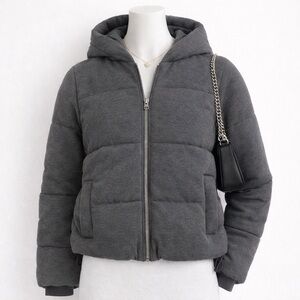 NWOT Hollister Hooded Puffer Jacket